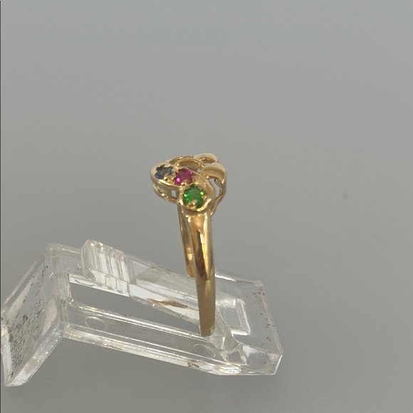 14k real solid gold ruby ring - Picture 3 of 7